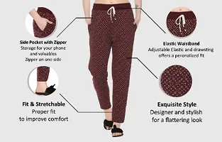 AFRONAUT Premium Women Track pants | Original | Very Comfortable | Perfect Fit | Stylish | Good Qual-thumb4