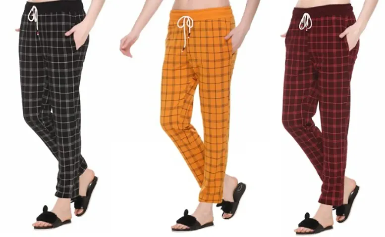 Premium Women Track pants | Original | Very Comfortable | Perfect Fit For Women - Pack Of 3