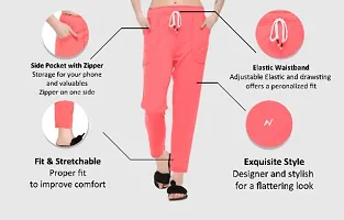 AFRONAUT Premium Women Track pants | Original | Very Comfortable | Perfect Fit | Stylish | Good Qual-thumb3