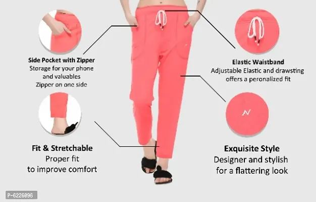 AFRONAUT Premium Women Track pants | Original | Very Comfortable | Perfect Fit | Stylish | Good Qual-thumb5