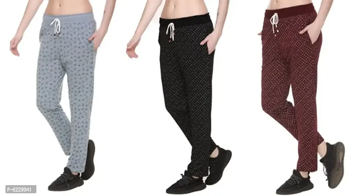 Premium Women Track pants | Original | Very Comfortable | Perfect Fit | Stylish | Good Quality Pack of 3