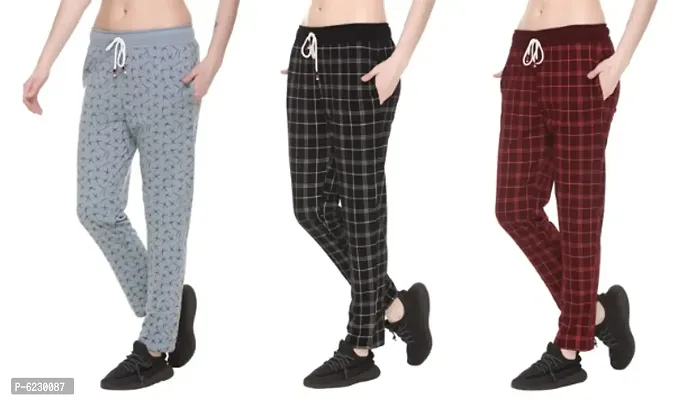 Premium Women Track pants | Original | Very Comfortable | Perfect Fit | Stylish | Good Quality Pack of 3