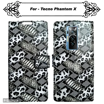 Asmart Flip Cover for Tecno Phantom X-thumb0
