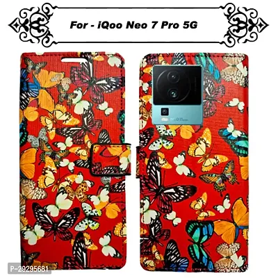 Asmart Flip Cover for iQOO Neo 7 Pro 5G