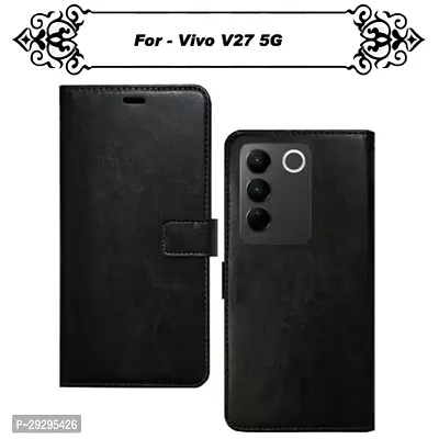 Asmart Flip Cover for Vivo V27 5G