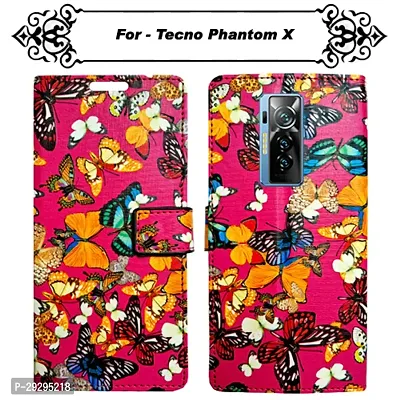 Asmart Flip Cover for Tecno Phantom X