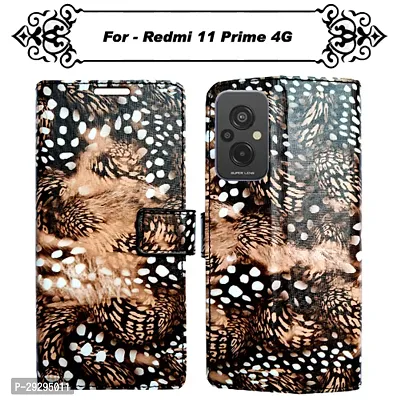Asmart Flip Cover for Redmi 11 Prime 4G-thumb0