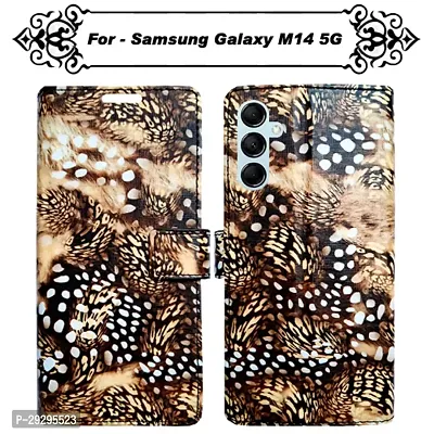 Asmart Flip Cover for Samsung Galaxy M14 5G-thumb0