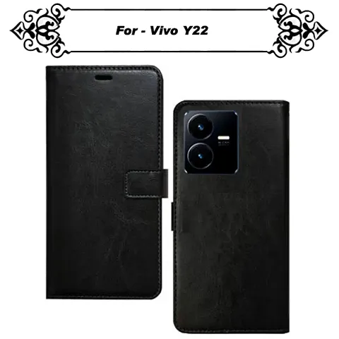 Asmart Flip Cover for Vivo Y22