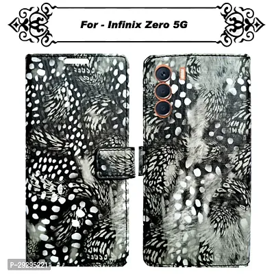 Asmart Flip Cover for Infinix Zero 5G