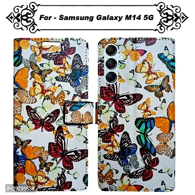 Asmart Flip Cover for Samsung Galaxy M14 5G