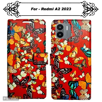 Asmart Flip Cover for Redmi A2 2023-thumb0