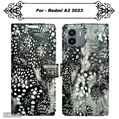 Asmart Flip Cover for Redmi A2 2023-thumb0