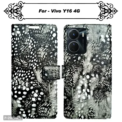 Asmart Flip Cover for Vivo Y16 4G-thumb0