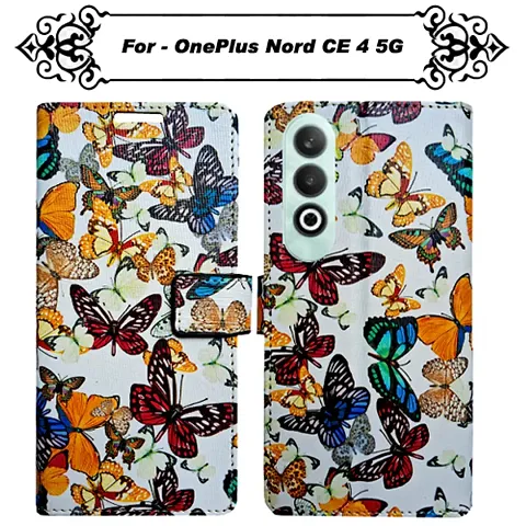 Asmart Flip Cover for OnePlus Nord CE 4 5G