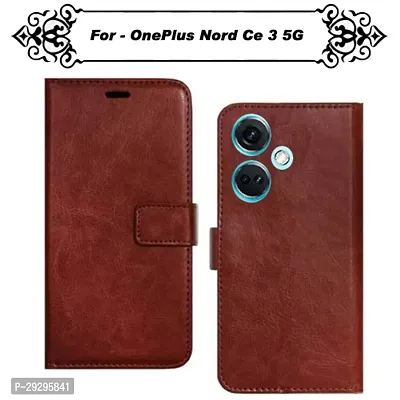 Asmart Flip Cover for OnePlus Nord Ce 3 5G