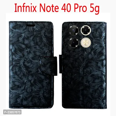 Stylish Flip Cover For Infinix Note 40 Pro 5g-thumb0