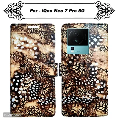 Asmart Flip Cover for iQOO Neo 7 Pro 5G