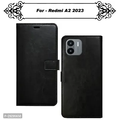 Asmart Flip Cover for Redmi A2 2023