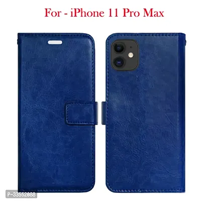 Stylish Flip Cover For Apple iPhone 11 Pro Max-thumb0