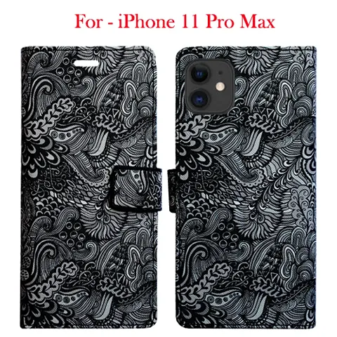 Asmart Flip Cover For Apple iPhone 11 Pro Max