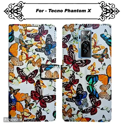 Asmart Flip Cover for Tecno Phantom X