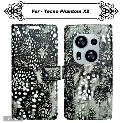 Asmart Flip Cover for Tecno Phantom X2