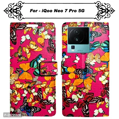 Asmart Flip Cover for iQOO Neo 7 Pro 5G-thumb0