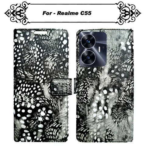 Asmart Flip Cover for Realme C55