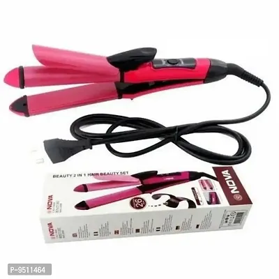 NHC-2009 2in1 Hair Ceramic Straightener-thumb0