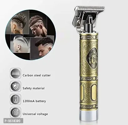 Hair Trimmer and Shaver For Men, Retro Oil Head Close Cut Precise hair Trimming Machine. Budha Face Hair Remover-thumb0