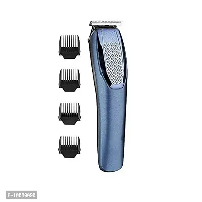 H T C AT-1210 Rechargeable Hair Beard Moustache Trimmer for Men (Pack of 1) Trimmer 45 min Runtime 4 Length Settings  (Blue)