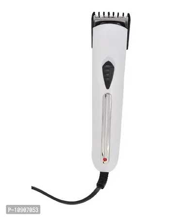 NHC-201 Professional Non-Rechargeable Electric Wired Trimmer for Men and Women (White)