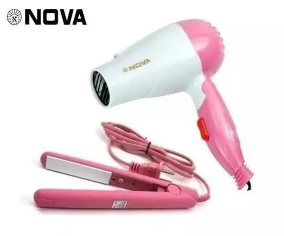 Best Quality Professional Electric Hair Straightener  Hair Dryer Combo