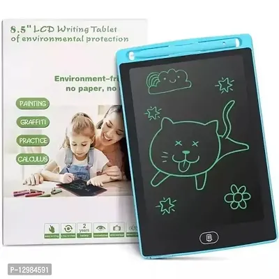 LCD Writing Tablet Pad 8.5 Inch Color Line Electric-Writing Pad, Pack of 1 MAGIC SLATE FOR KIDS with Pen  Eraser button-thumb4