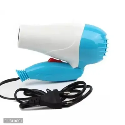 Nova 1290 Professional Electric Foldable Hair Dryer With 2 Speed Control 1000 Watt hair dryer Hair Dryer (1000 W, Blue)