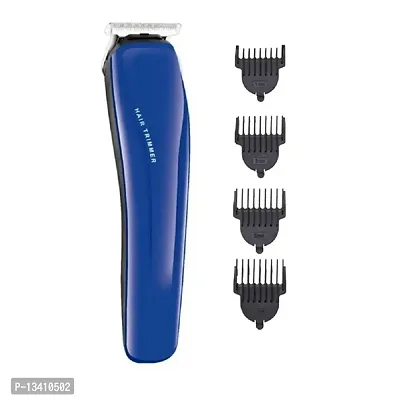 HTC AT-528 Pro Rechargeable Professional Beard Trimmer 45 min Runtime 7 Length Settings  (Blue)-thumb0