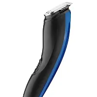HTC AT-528 Pro Rechargeable Professional Beard Trimmer 45 min Runtime 7 Length Settings  (Blue)-thumb2