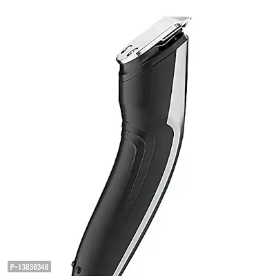 HTC AT 538 rechargeable and cordless hair trimmer for men and with T shape precision Steel sharp blade beard shaver upto length 0.5 to 7mm and 45 min of continious use with 4 extra cl-thumb2