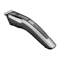 HTC AT 538 rechargeable and cordless hair trimmer for men and with T shape precision Steel sharp blade beard shaver upto length 0.5 to 7mm and 45 min of continious use with 4 extra cl-thumb3