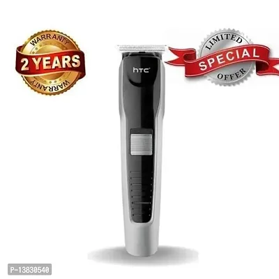 New Trimmer Htc At 538 Professional Rechargeable Hair Clipper And Trimmer For Men Women Fully Waterproof Trimmer 45 Min Runtime 4 Length Settings Multicolor Hair Removal Trimmers-thumb0