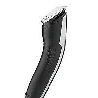 New Trimmer Htc At 538 Professional Rechargeable Hair Clipper And Trimmer For Men Women Fully Waterproof Trimmer 45 Min Runtime 4 Length Settings Multicolor Hair Removal Trimmers-thumb1