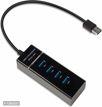 USB 3.0 -SuperSpeed 4 Ports Hub with LED Light Universal USB 3.0 -SuperSpeed 4 Ports Hub with LED Light Ultra Slim Splitter Adapter Cable for PC,Computer,Notebook,USB Flash Drives and Other Devices US-thumb0