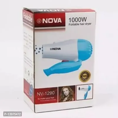 Hair Dryer NV-1290 Professional Foldable Hair Dryer 1000W (Multicolor)