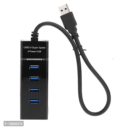 Trendy USB HUBS 4 Port High-Speed USB HUB 3.0 (Black), Pack of 1-thumb4
