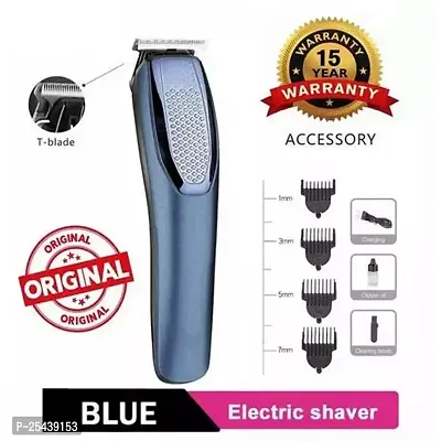 HTC AT-1210 Rechargeable Cordless Beard Hair Trimmer Pack of 1 (Black) Baal Katne Wali Machine for Men  Women-thumb0