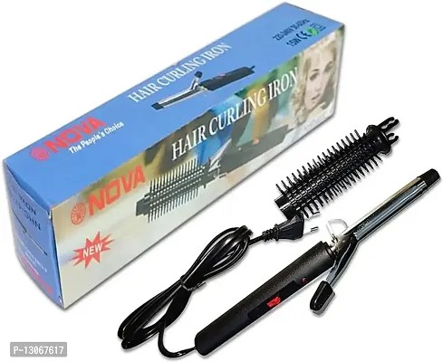 Primo Super Technology Electric with 5 Temperature Control HQT-909B Hair Straightener Hair Straightener Comb Brush-thumb0