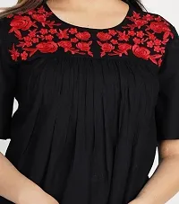Stylish Rayon Regular Sleeves Top for Women-thumb3