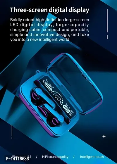 Newest 2023 M19 Earbuds with multifunction bluetooth headset-thumb3