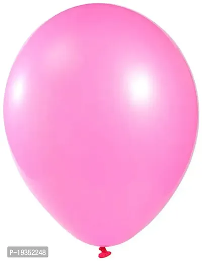 pink metallic balloon  kids theme matallic balloons + manual balloon pump 50 pcs balloon with 1 pcs free hand balloon pump-thumb3